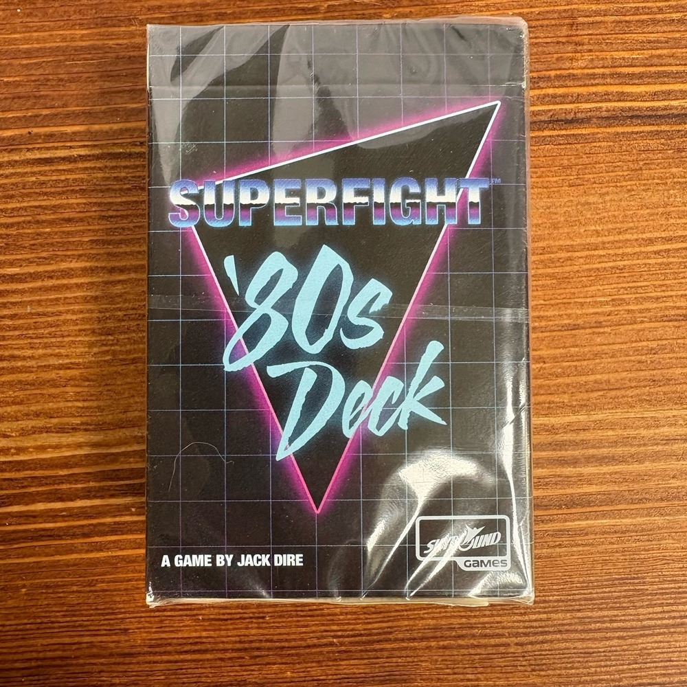Superfight 80s Deck Expansion Card Game Skybound Sealed Jack Dire